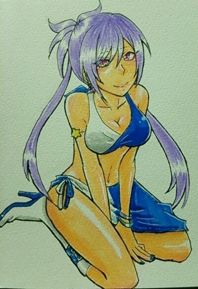 小〜大サイズ色紙描きます コピック、水彩色鉛筆を使って描きます イメージ2