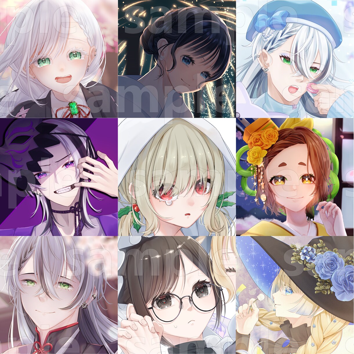綺麗めなイラストを提供します 配信者や活動者様に限らず、好きを形にします！ イメージ2