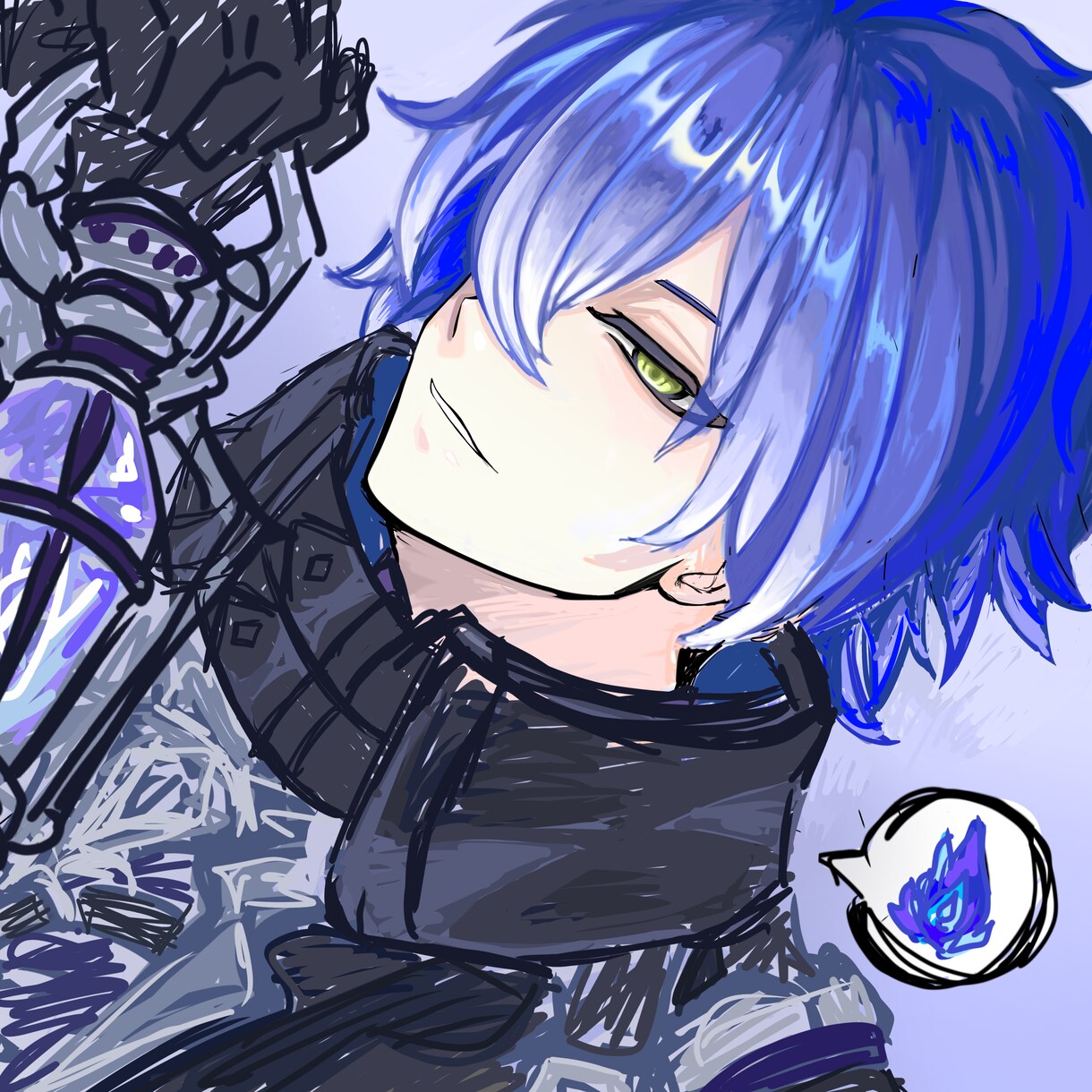 イラスト(立ち絵)描きます／ロゴネーム作ります アイコン・サムネ・SDミニキャラ・全身・夢絵・ロゴネーム イメージ3