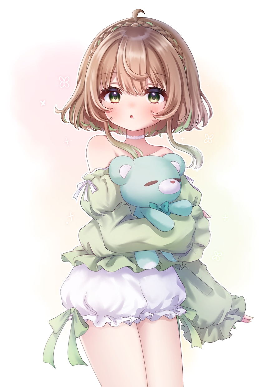 目を惹く可愛いイラストを制作します アイコン、立ち絵、MV用等の等身イラストを制作します！ イメージ4