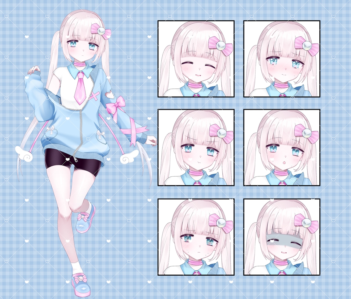 TRPGもVTuberもOK！可愛い立ち絵作ります 好きな絵柄を選ぶだけ！追加料金無し！最短４日で納品可 イメージ8