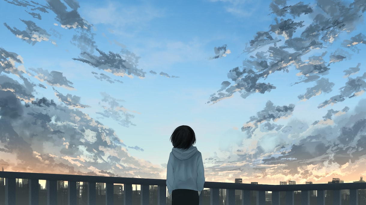 印象的で物語性のある背景メインの絵を描きます 綺麗・爽やか・幻想的・切ない・ノスタルジック・透明感など イメージ3