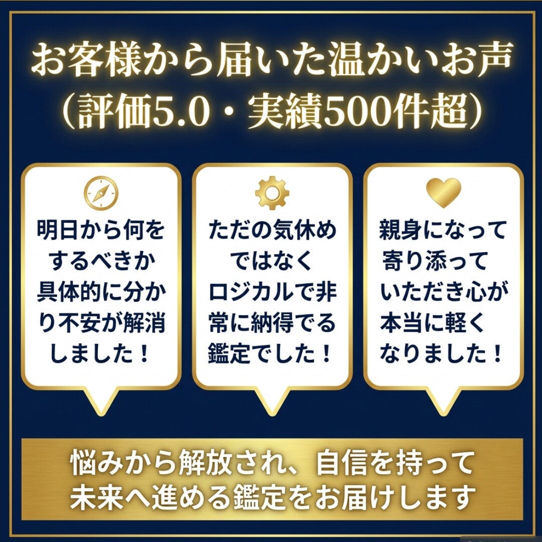 霊視と守護霊対話で適職・仕事の行動指針を導きます 主観だけの占いに疲れた方へ。現実的な納得感をお届けします イメージ3