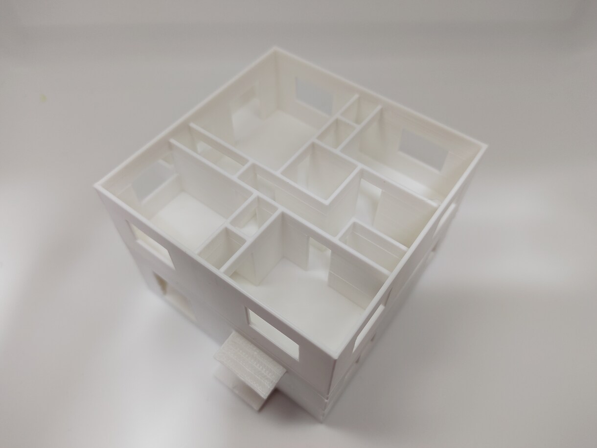 一級建築士が3Dプリンタで建築模型を作成します 3Dプリンタならではのスピード感、仕上がりをお届けします イメージ6