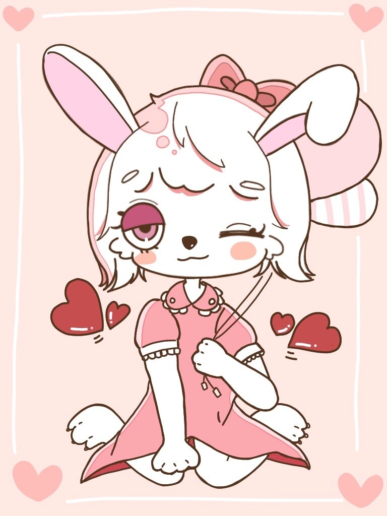 可愛いポップな獣人・人間イラスト描きます 皆様の"好き"をイラストに 可愛いポップなイラストです イメージ2