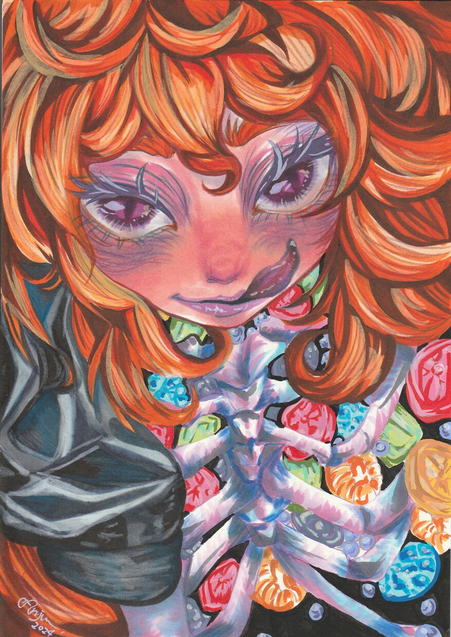 商用可| 可愛いSNSアイコン・ヘッダーを描きます アナログで温かみのあるアイコン・ヘッダーを仕上げます。 イメージ3