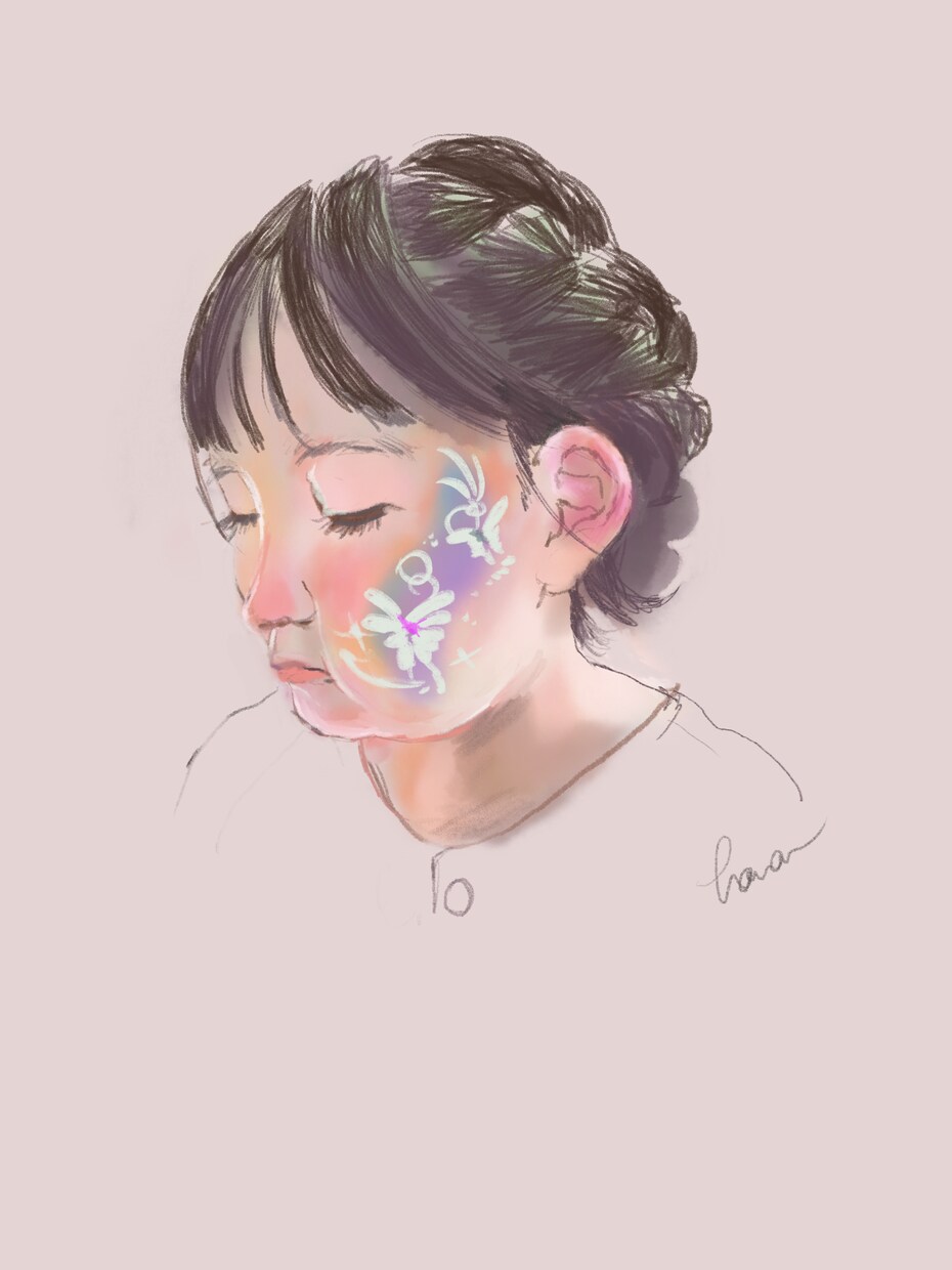柔らかくあたたかみのある似顔絵描きます 水彩画で、その人らしさを表現します イメージ9