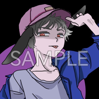 SNS用アイコン描きます 可愛い男の子、女の子描きます！ イメージ3