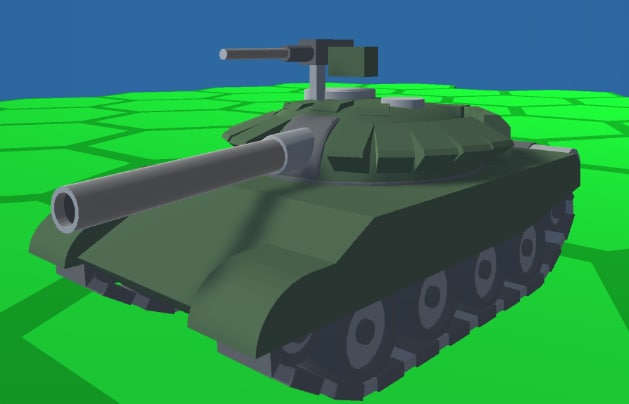 ゲーム用ローポリ3Dモデルを制作します 車両・兵器に強い、Unity導入を考慮したモデルを制作 イメージ6