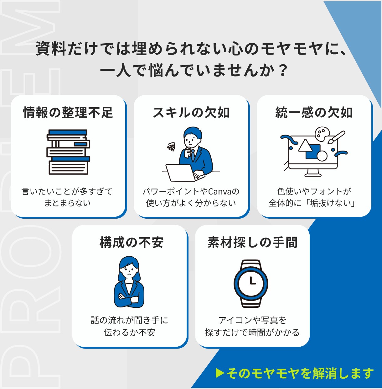 受講者が動くセミナースライドを丁寧に作ります 【初めてのセミナーでも安心】伝わるスライド資料を作ります イメージ2
