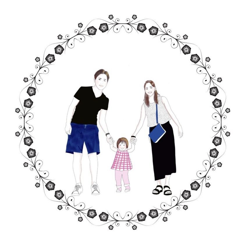 お洒落でそっくり♡思い出イラスト描きます 【5人限定3,000円☆】結婚式場、SNS、自宅でも映えます イメージ9