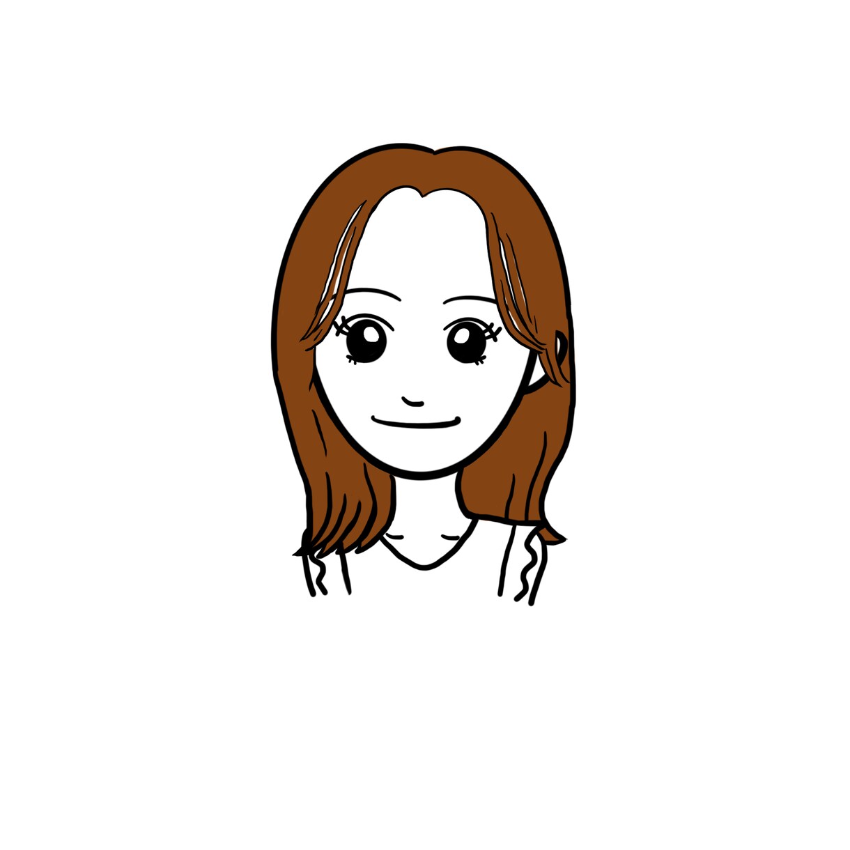 SNSアイコン／名刺に★ポップな似顔絵を描きます シンプル可愛い似顔絵◎SNSアイコン/プレゼント/名刺にも★ イメージ8