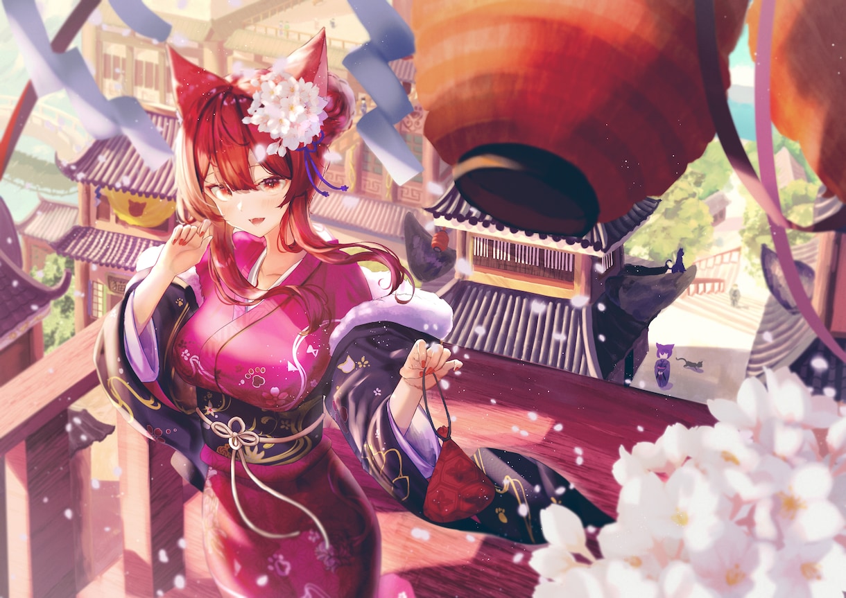 美しい可愛いイラストを制作します キャラクターデザイン、表紙、MV、挿絵、Vtuberなど イメージ1