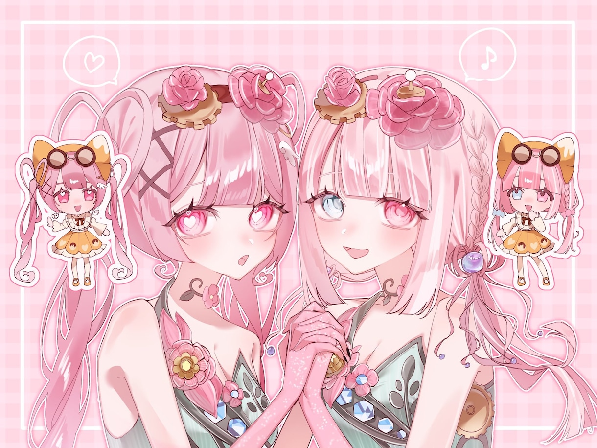 通常：素敵なイラストお届けします かわいいイラスト得意です！ぜひお任せ下さい！ イメージ1