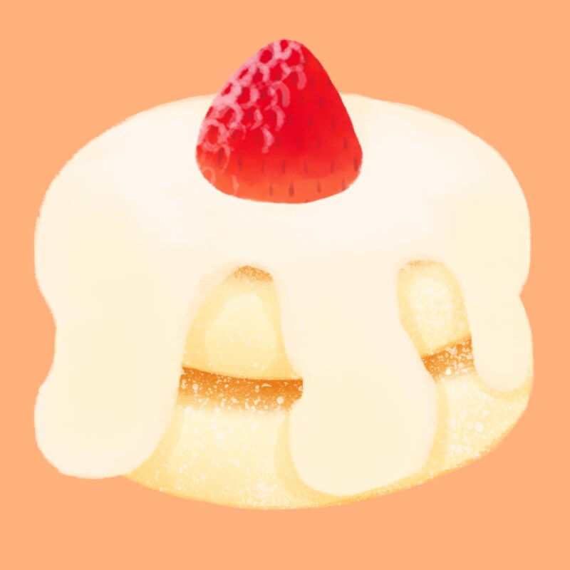アイコンなど商用可！かわいい食べ物イラスト描きます リアル過ぎずかわいいイラストで、アイコン・メニューなどに！ イメージ2