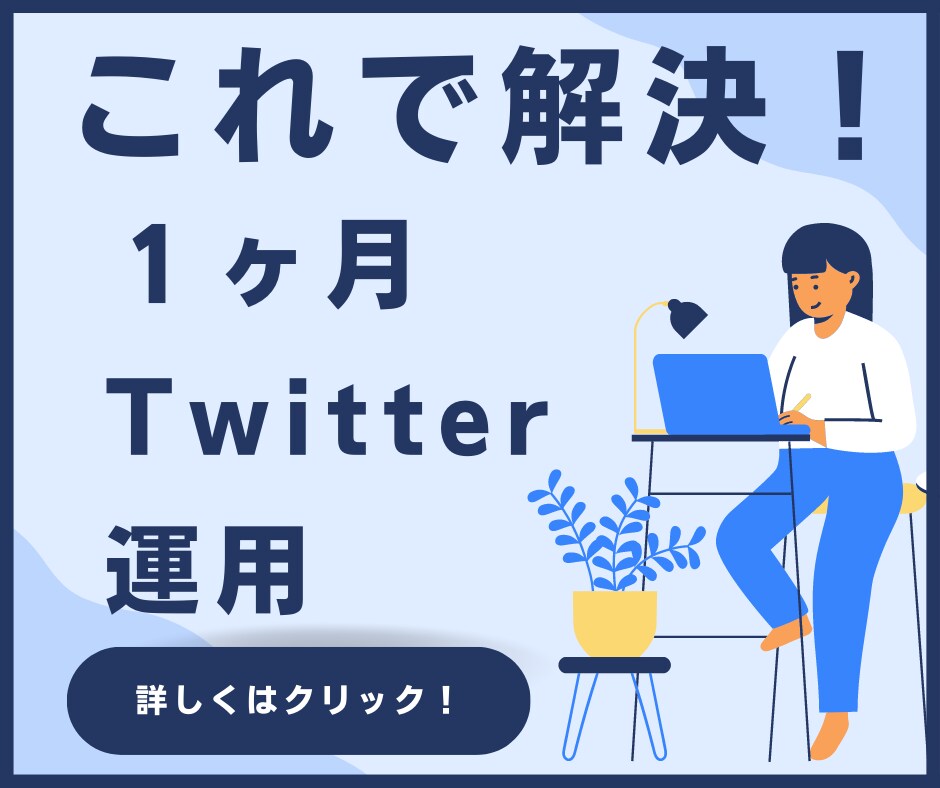 Twitter運用代行でSNSの悩みを解決ます 小さな会社さんのSNS担当に！ イメージ1