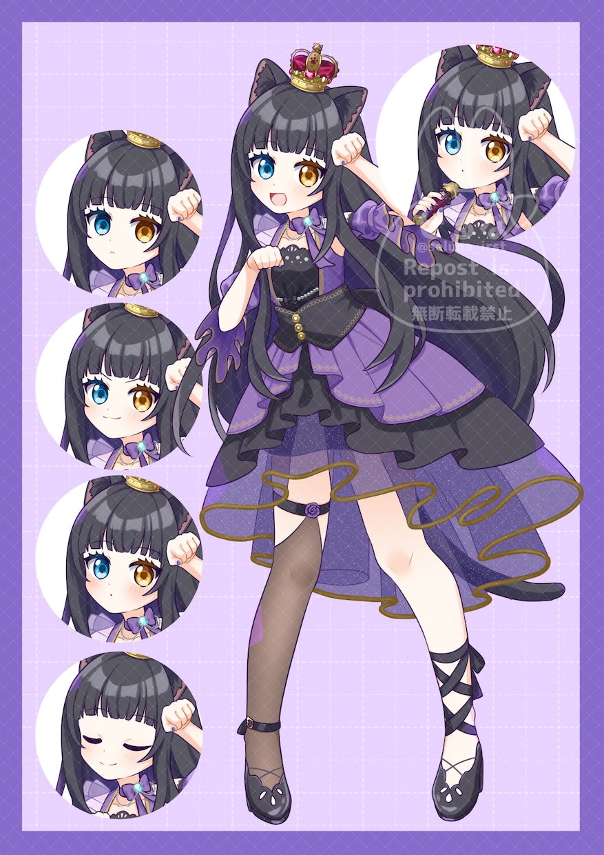歌ってみた、立ち絵、グッズ用にかわいく描きます Vtuber、配信者、活動者の方におすすめ イメージ2