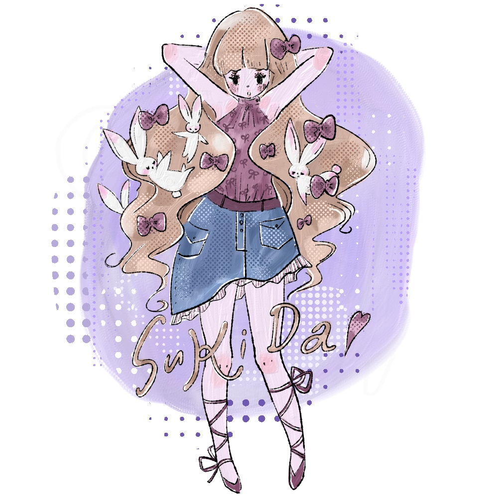 かわいいイラストを描きます 味のあるかわいいイラスト描きます イメージ2