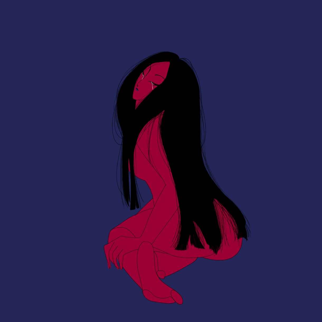 線の綺麗なイラストを作成します パキッとした色使いの人物イラストを作成します。 イメージ1