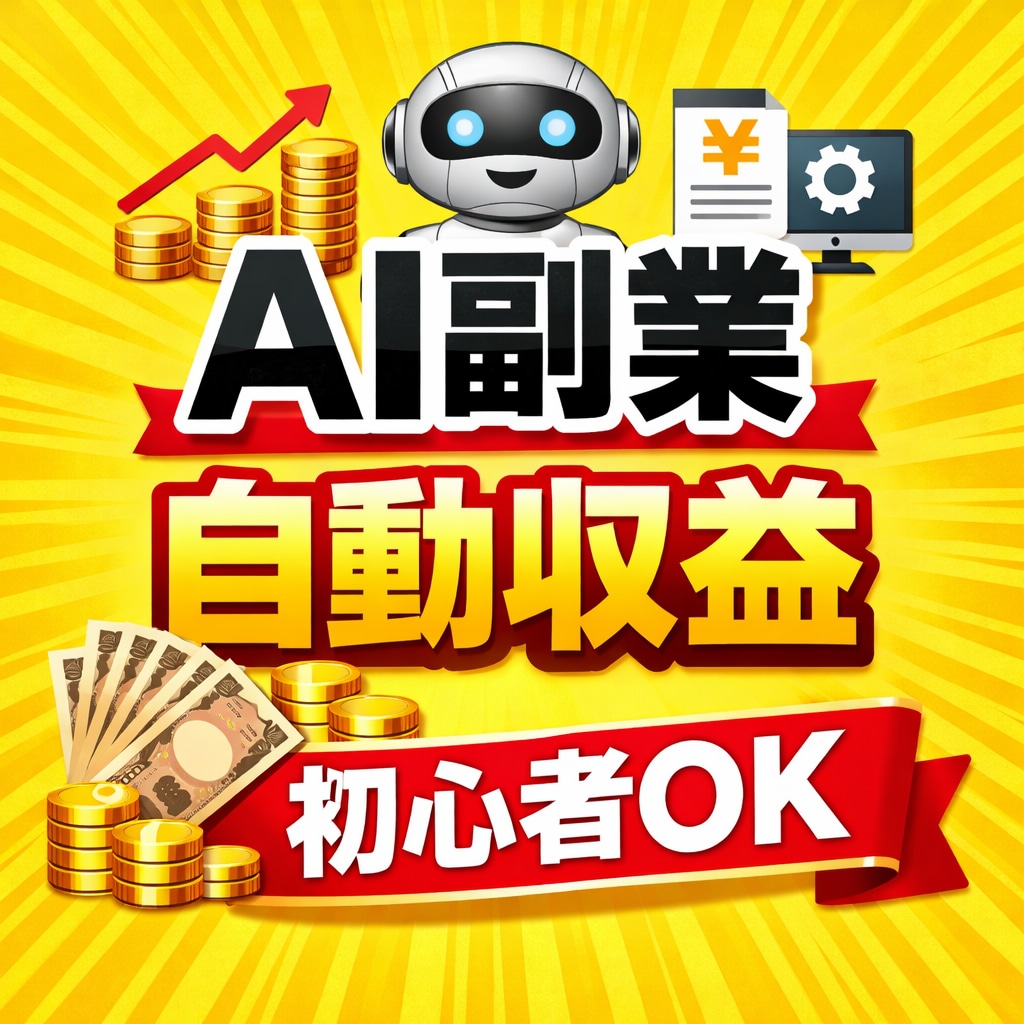 AI副業で自動収益の仕組み作り教えます 初心者でもできるストック型収入の作り方/スマホのみOK！ イメージ1