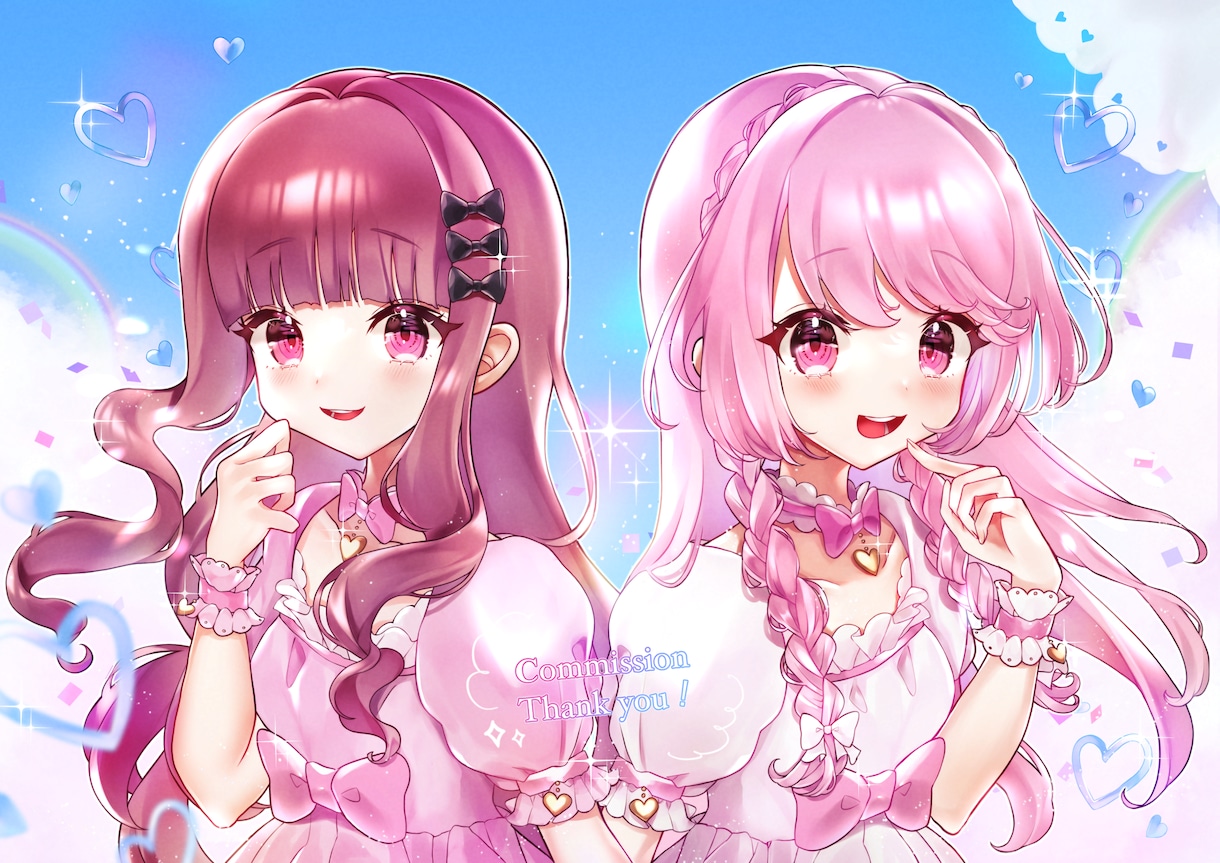 可愛いイラスト作成いたします 配信イラストからLive2Dモデルまで制作可能です！ イメージ6