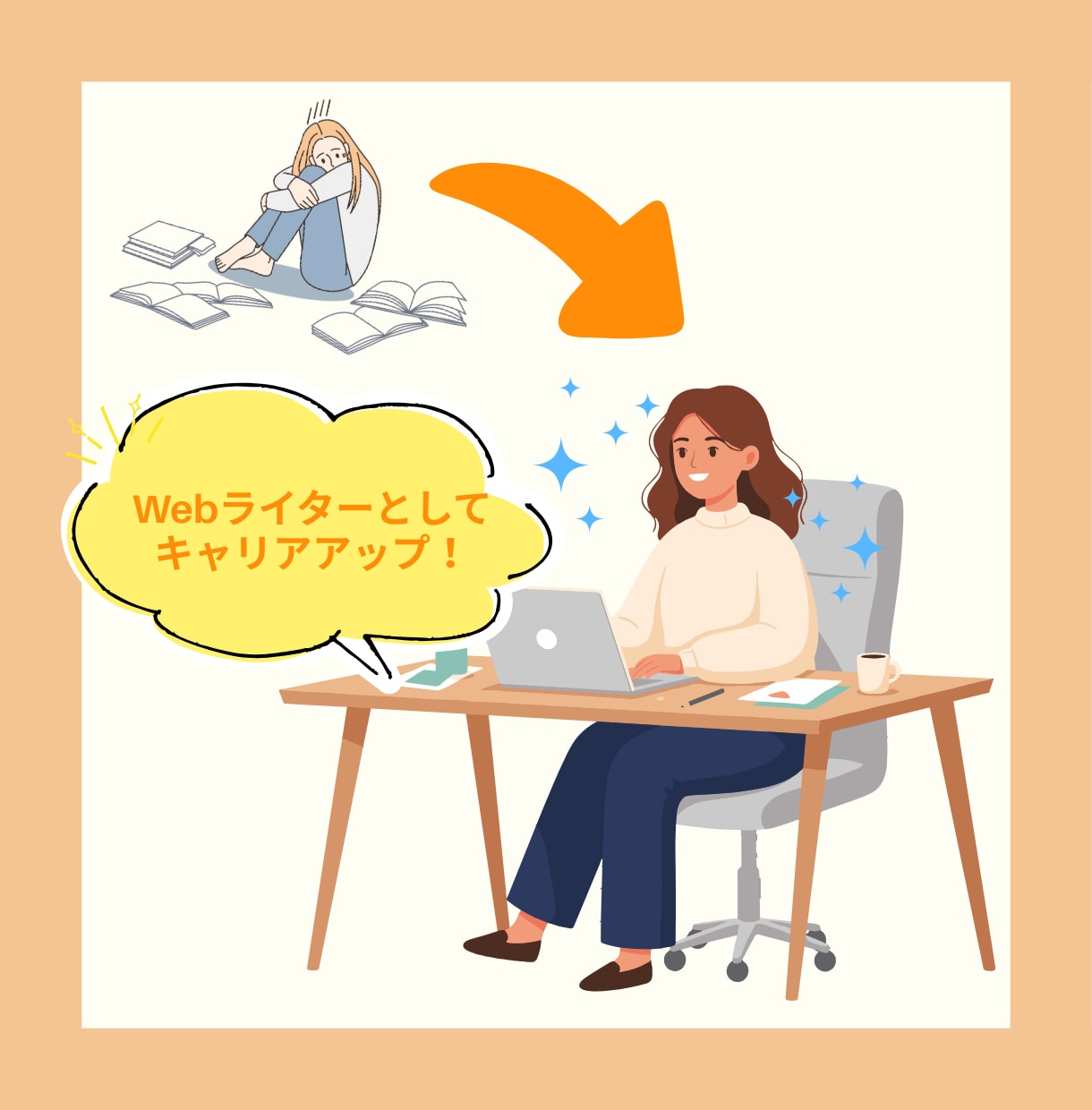 Webライターさん向け！お悩み解決します ディレクター＆ライター採用担当が案件獲得に向けてアドバイス！ イメージ1
