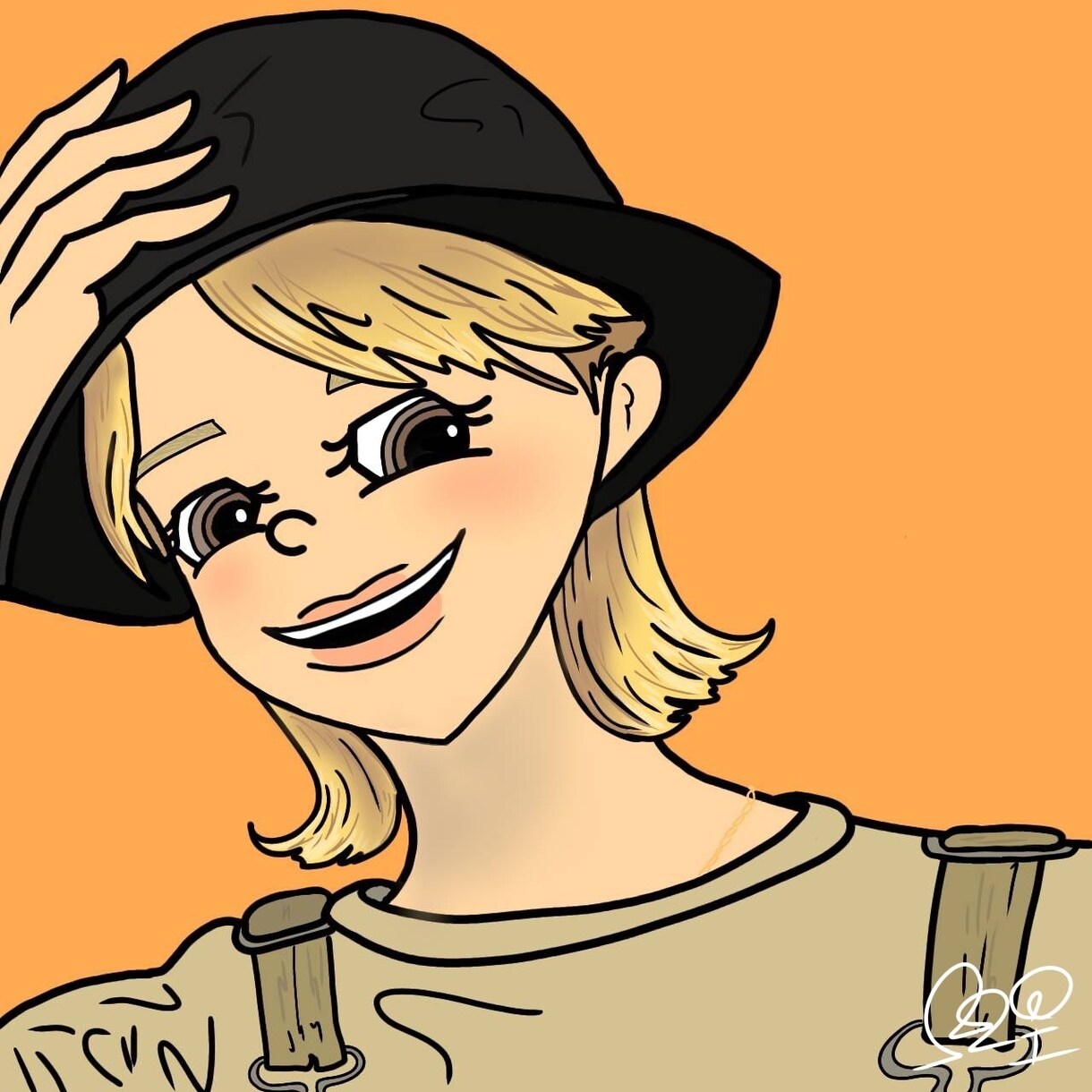 可愛いアイコンかきます すこし異国テイスト原色系です！ イメージ1