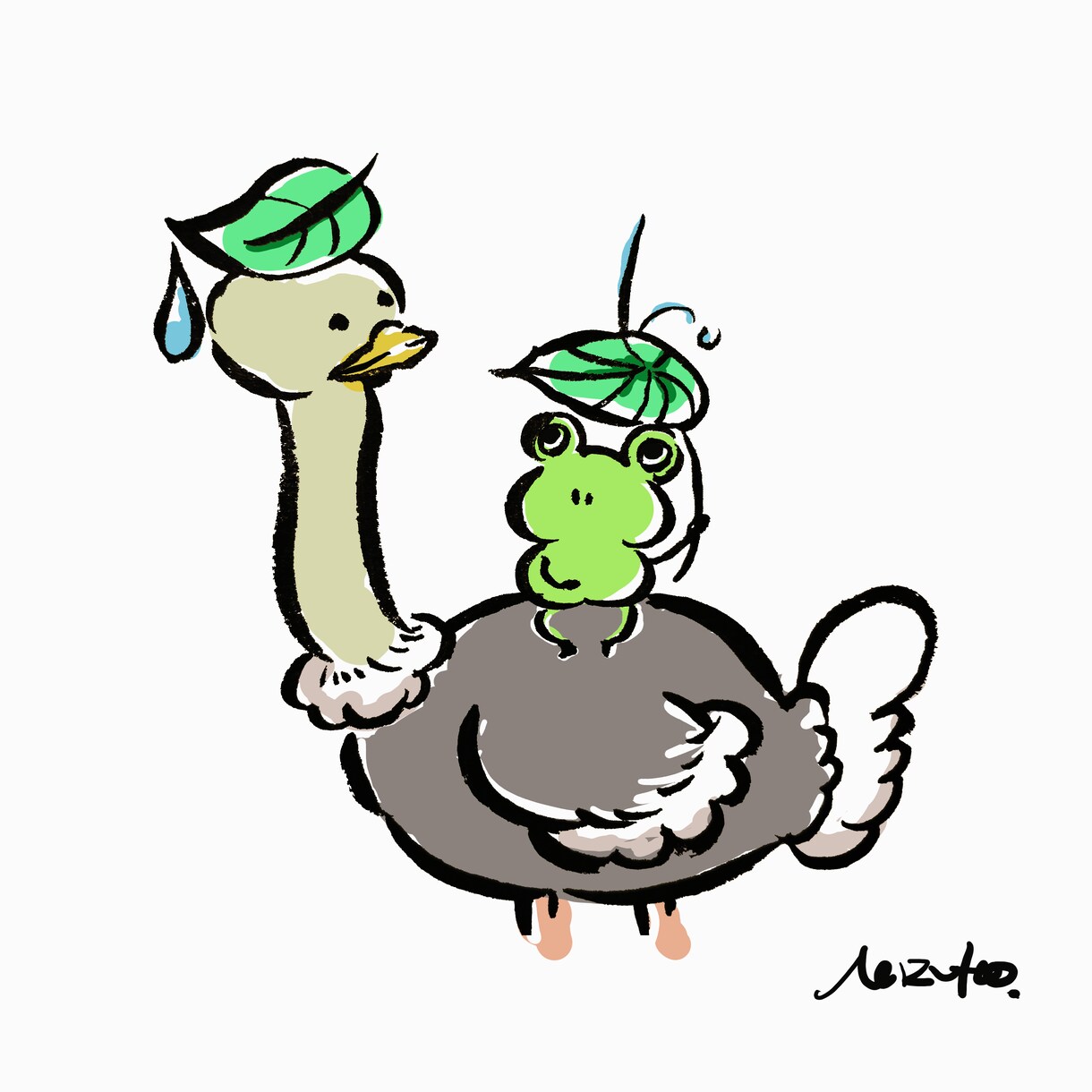 動物、ペット、植物、野菜などのイラスト描きます 修正無制限、文字入、PSDデータ込。ノベルティ制作ご相談も！ イメージ4