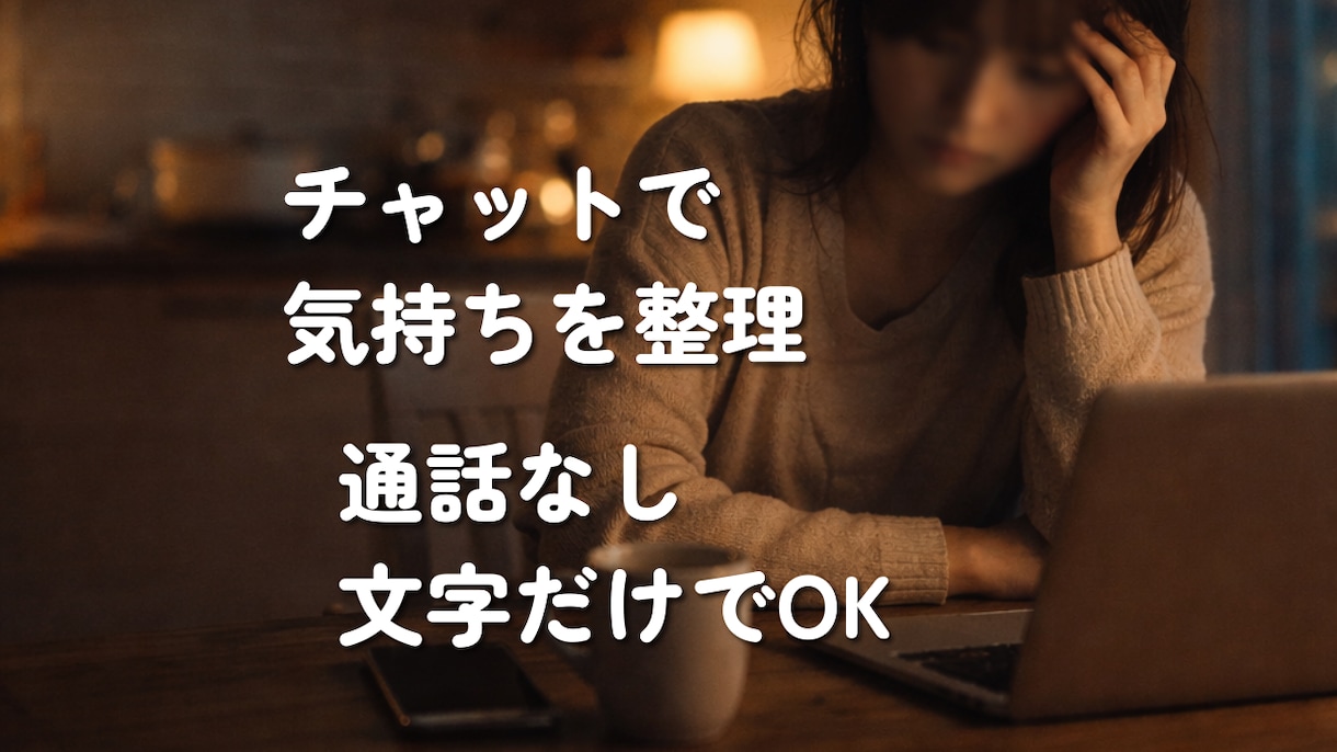 看護師辞めたい気持ち｜まとまってなくても聞きます 誰にも言えない本音・愚痴・不安を2日間やさしく受け止めます イメージ5