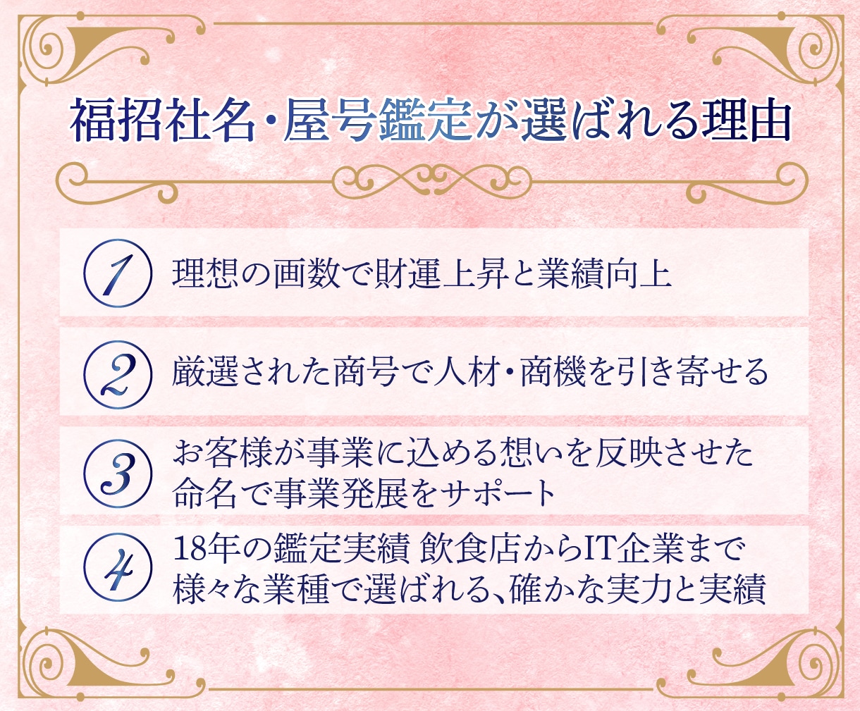 商売繁盛が叶う社名・屋号・ビジネスネーム鑑定します 理想のネーミングが決まるまで無制限の鑑定をします イメージ6