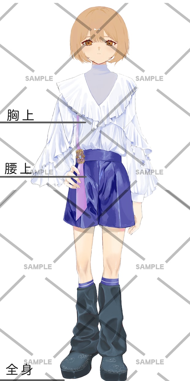 商用◎立ち絵、アイコン等のイラスト描きます 修正無制限！納得のいくまでとことんお付き合いいたします！ イメージ2