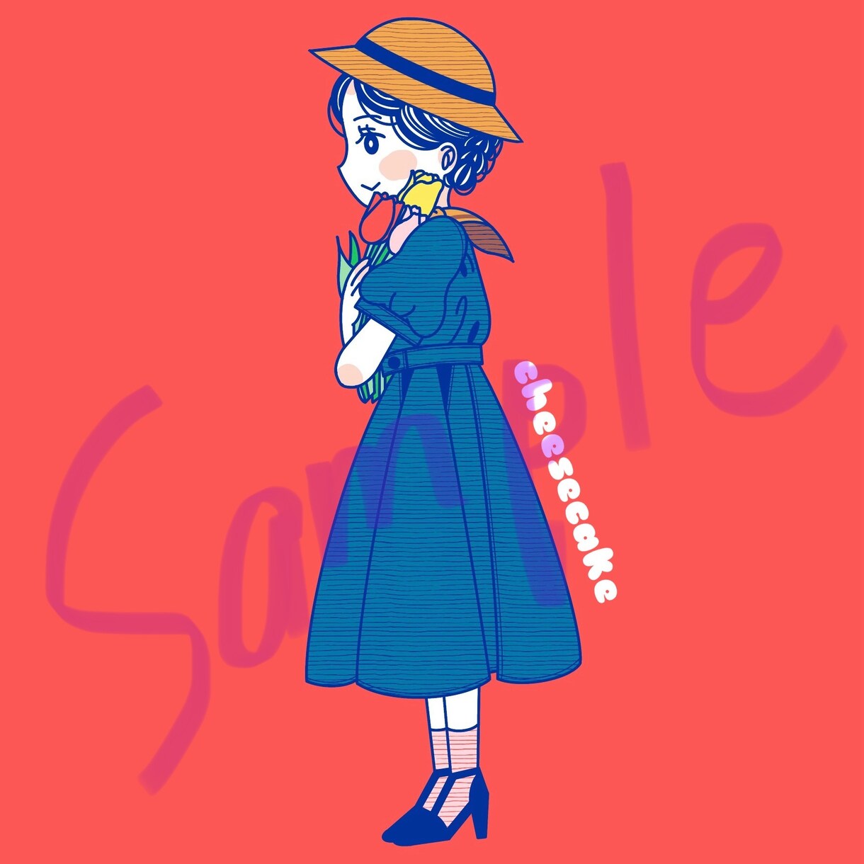 アイコン・挿し絵などに使えるイラスト作成します 目を引く・かわいい・癒し系・見た人が笑顔になるイラストです イメージ7