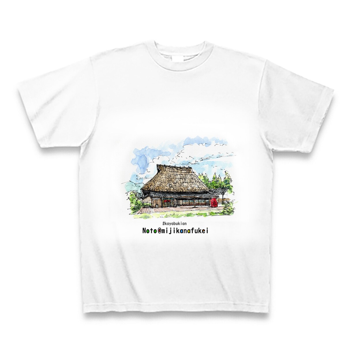 あなたの街の風景スケッチTシャツを作ります 1ロット20枚～。あなたの街の素敵な風景を拡散しませんか！ イメージ4