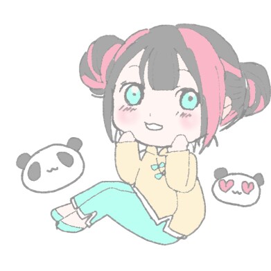 可愛いあなただけの女の子や動物のアイコンを描きます ほんわか、ざっくりした絵柄です イメージ1