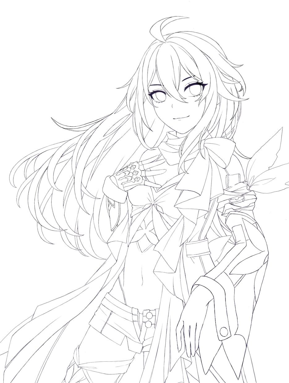 VTuberさんの立ち絵など描きます あなたのご依頼で実績作らせてください!!! イメージ5
