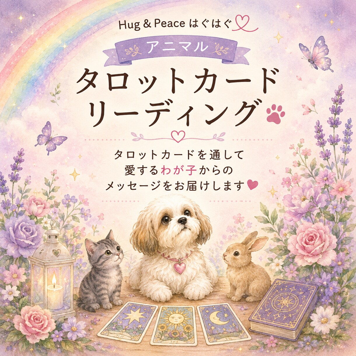 アニマルタロットでわが子の気持ちを読み解きます カードを使って愛するわが子からのメッセージをお伝えします イメージ1