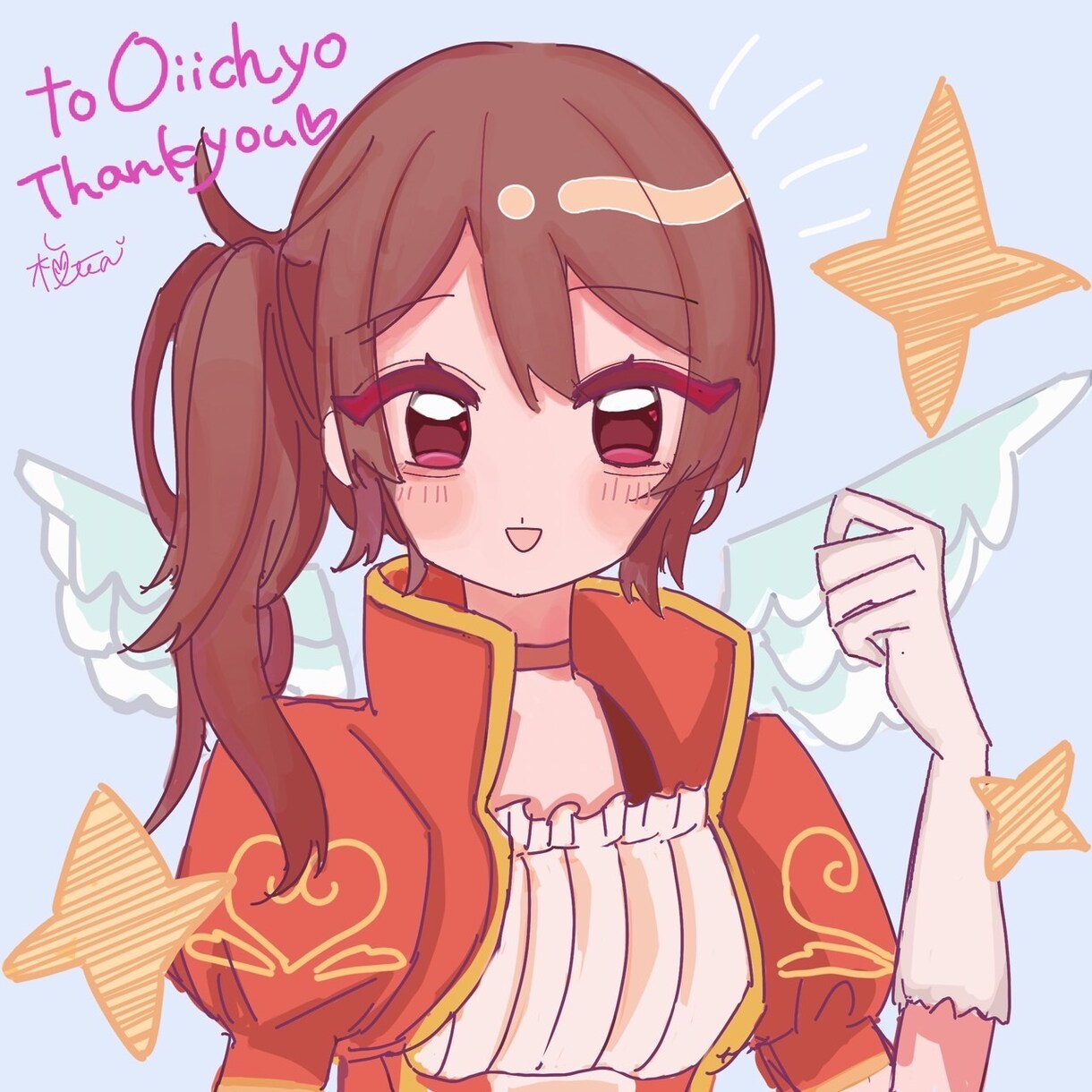 イラストをお描きします 可愛い女の子のバストアップイラストをお描き致します イメージ3