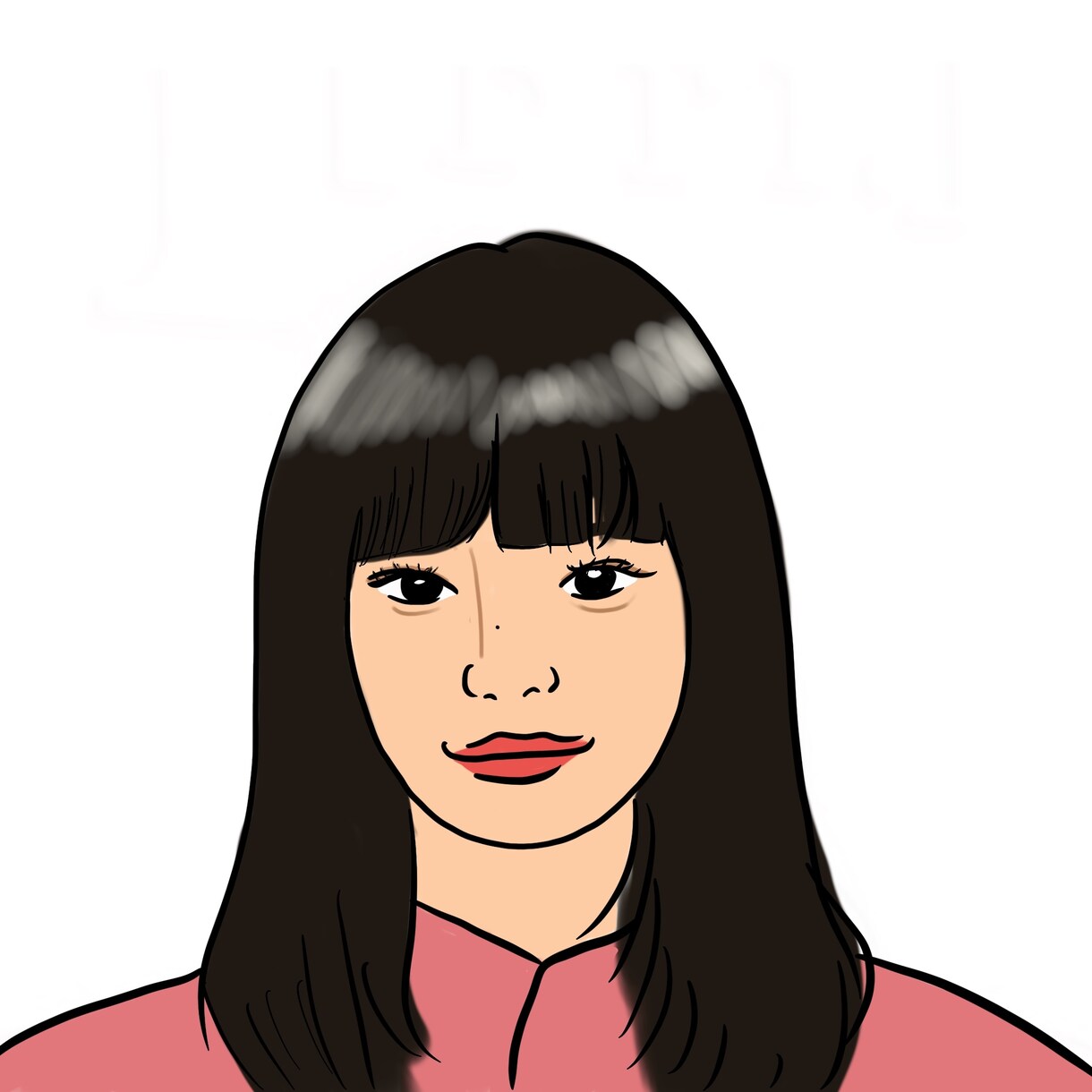 デジタル似顔絵、アイコンや名刺の似顔絵描きます シンプルな似顔絵を描きます。名刺やSNSアイコンにどうぞ！ イメージ2