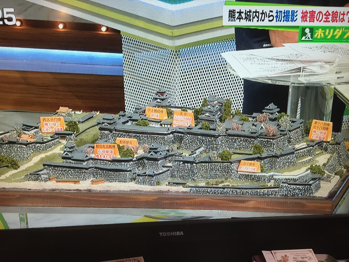 お城のジオラマ模型を番組企画に合わせて製作します ★テレビ番組、報道、CM、イベントなどに イメージ4