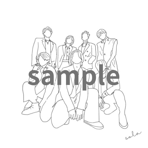 シンプルでかわいい線画イラストをご提供いたします 何度でも修正可能！気持ちの良いお取り引きを､､､ イメージ3