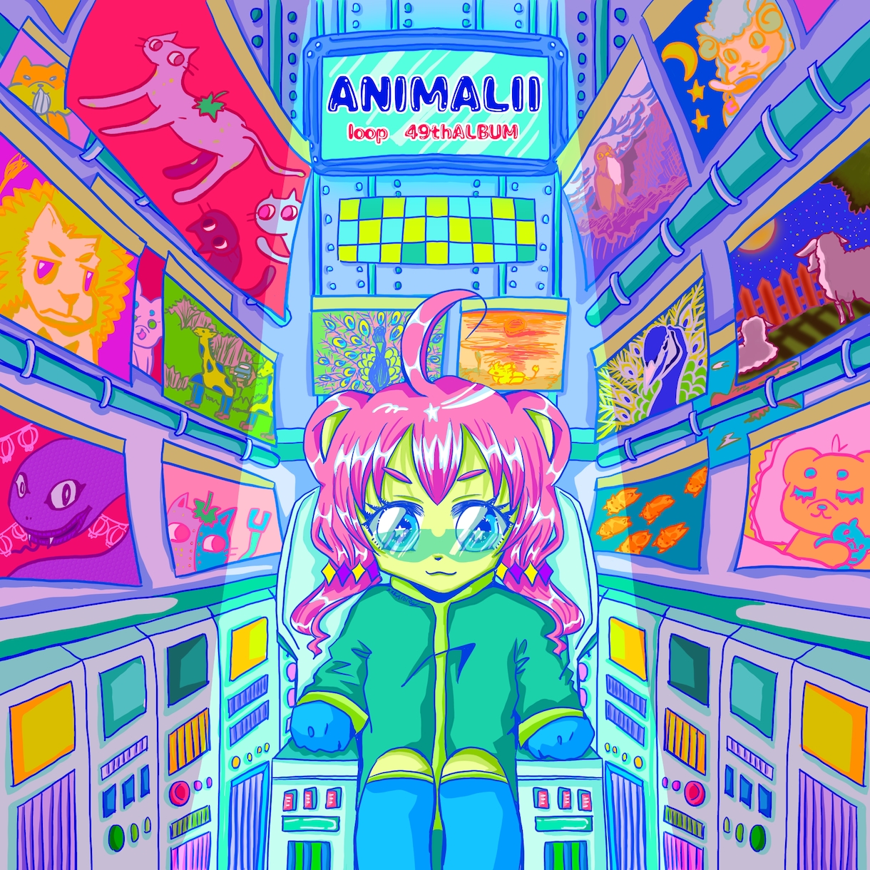 CDジャケットお描きします パッと目を引く音楽ジャケットをお描きします！ イメージ7