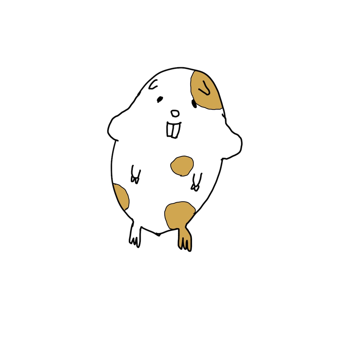 クスッと笑える動物が描けます のんびり、自由気ままに描こうと思います イメージ1