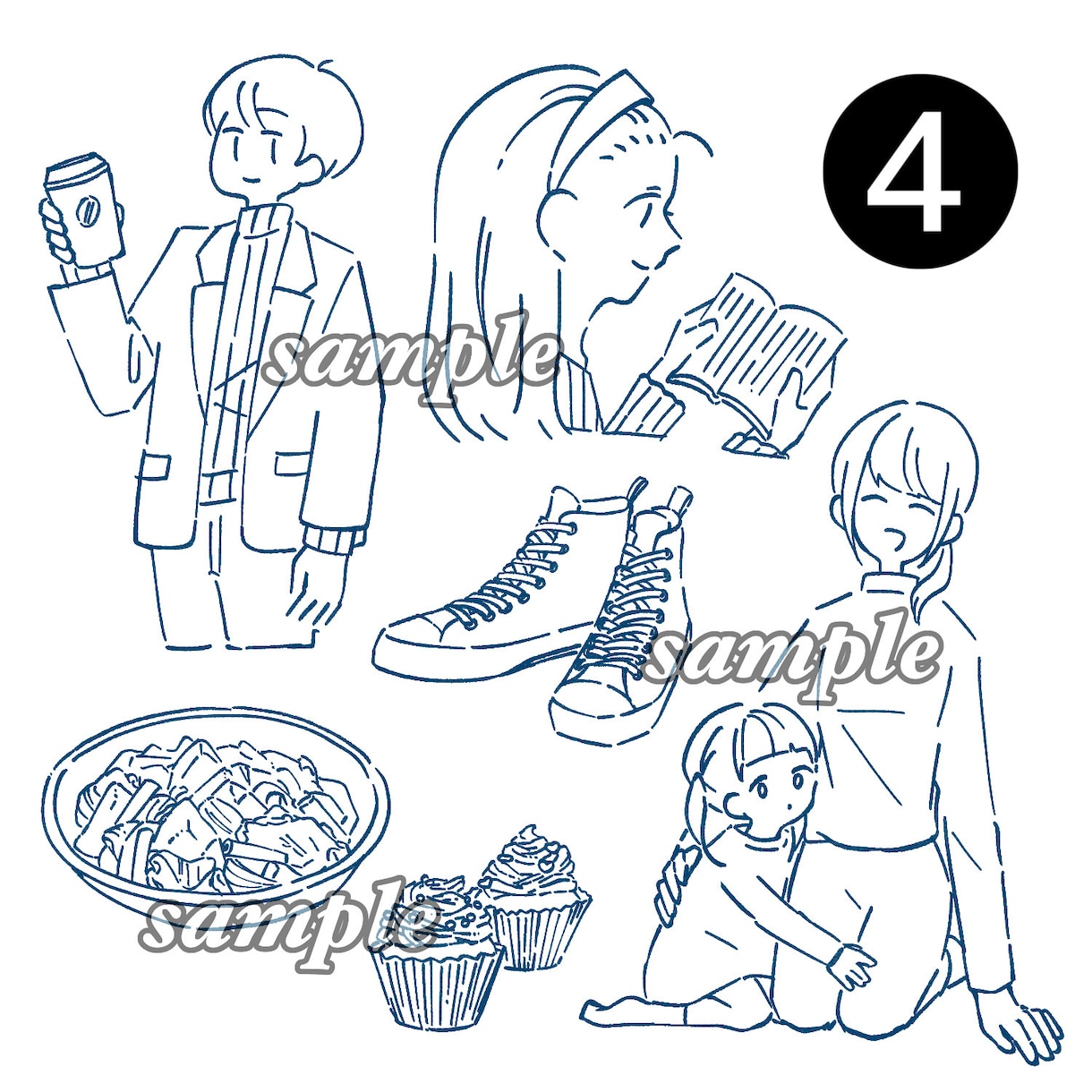 商用利用可！ご希望に沿ったイラストをご提供します 絵柄・着色・納期・ご予算何でもご相談下さい♪ イメージ5