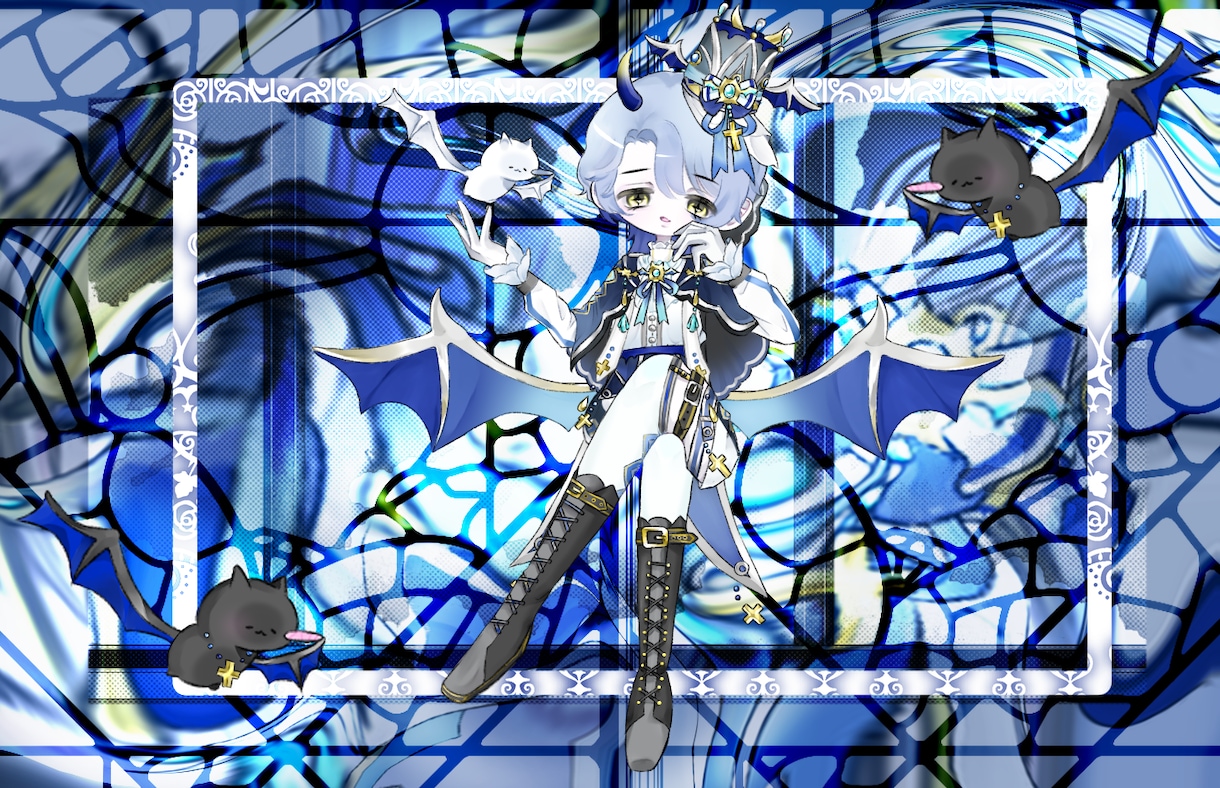 デジタルイラスト 可愛いイラスト提供します ぬい~等身までお客様に寄り添ったサービス提供 イメージ6