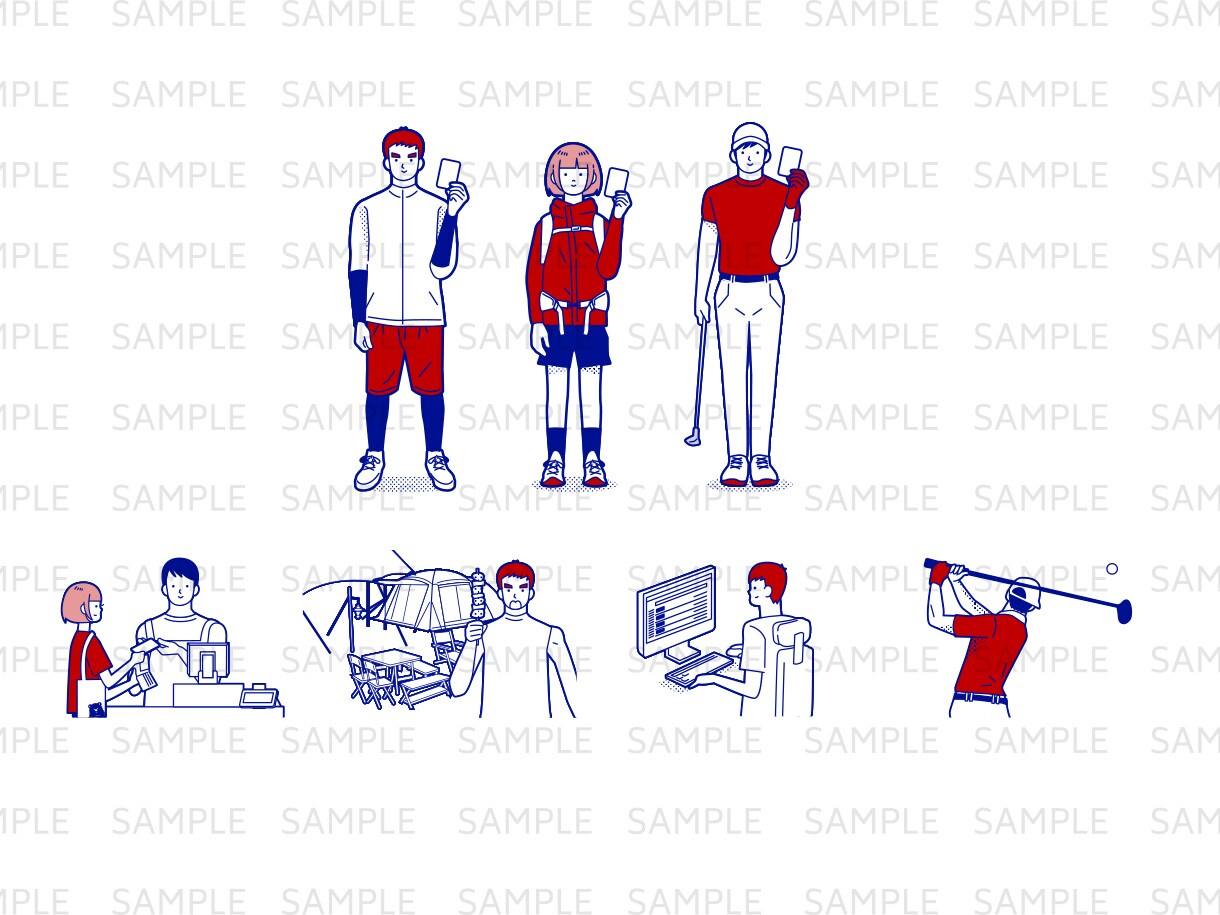 商用1点からOK★POPでお洒落なイラスト承ります 有名企業案件の実績あり♪経歴15年のイラストレーター対応♪ イメージ7
