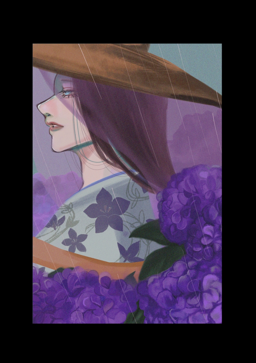 耽美・美麗にこだわったイラストを描きます "影のある美"にこだわった厚塗りイラストを作成しています イメージ5