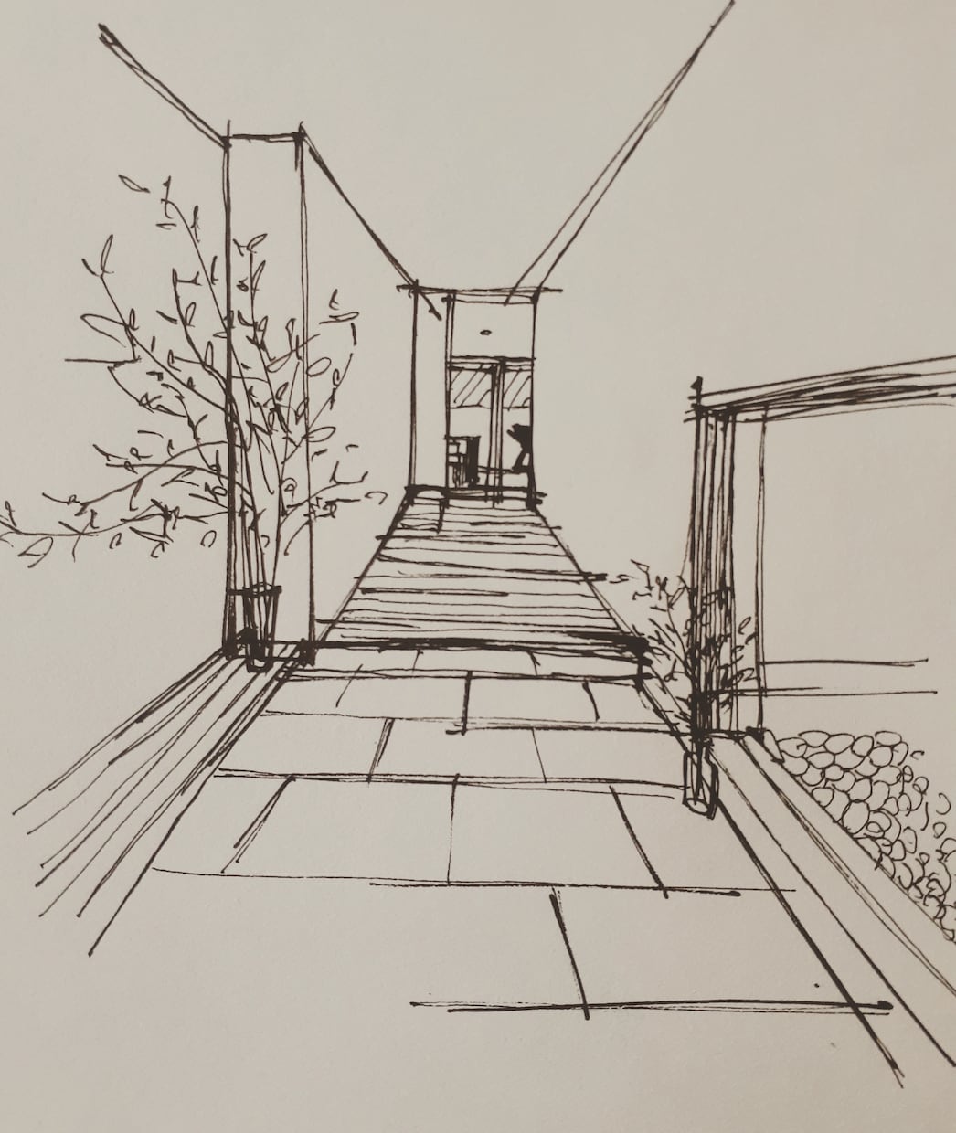 住宅、店舗など建築物のイラスト描きます 愛着のある建築物をイラストにしたい方へ イメージ7