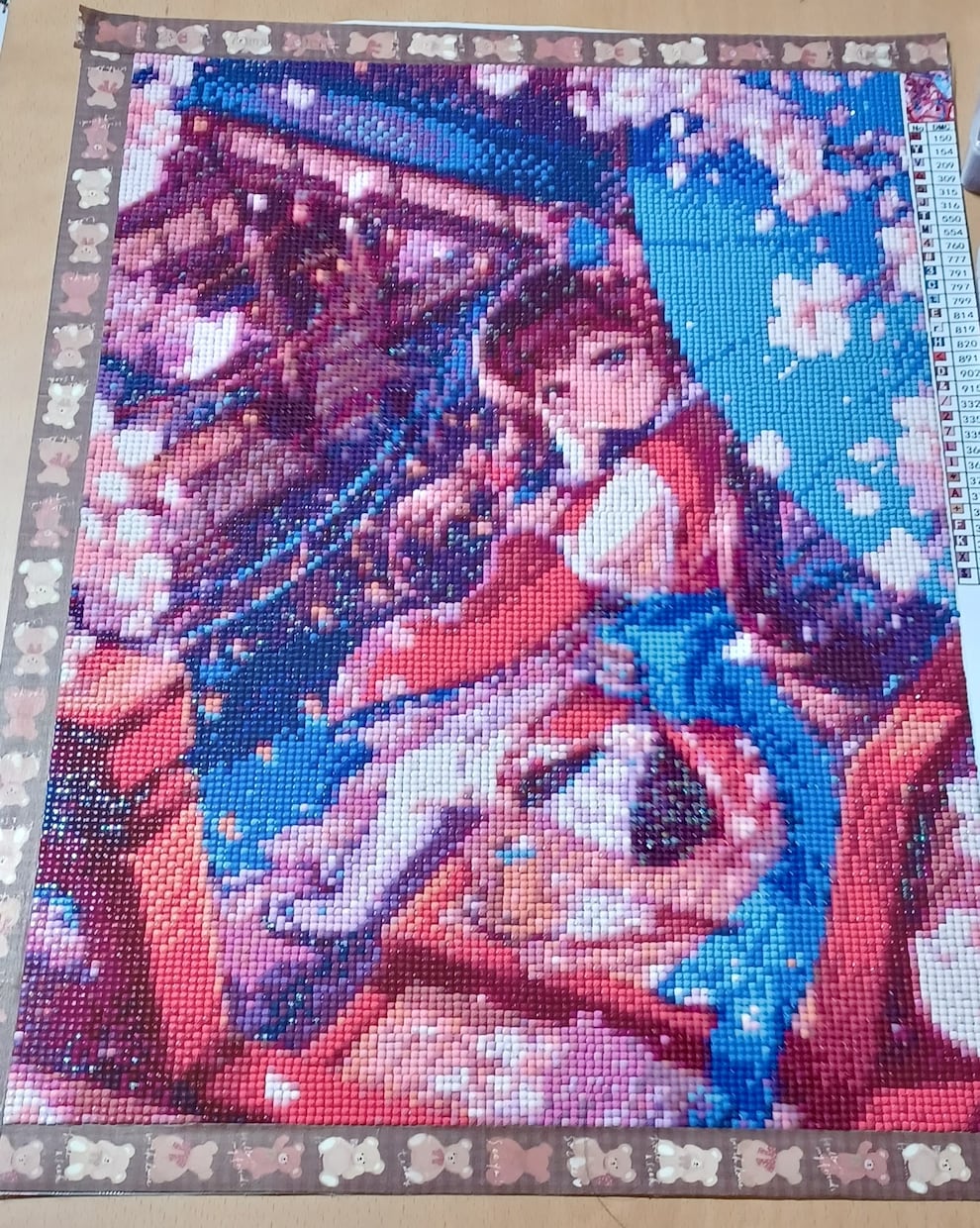 あなたに代わってダイヤモンドアート制作代行します 細かい作業が苦手な方✨時間の取れない方へ❤私にお任せ下さい イメージ6