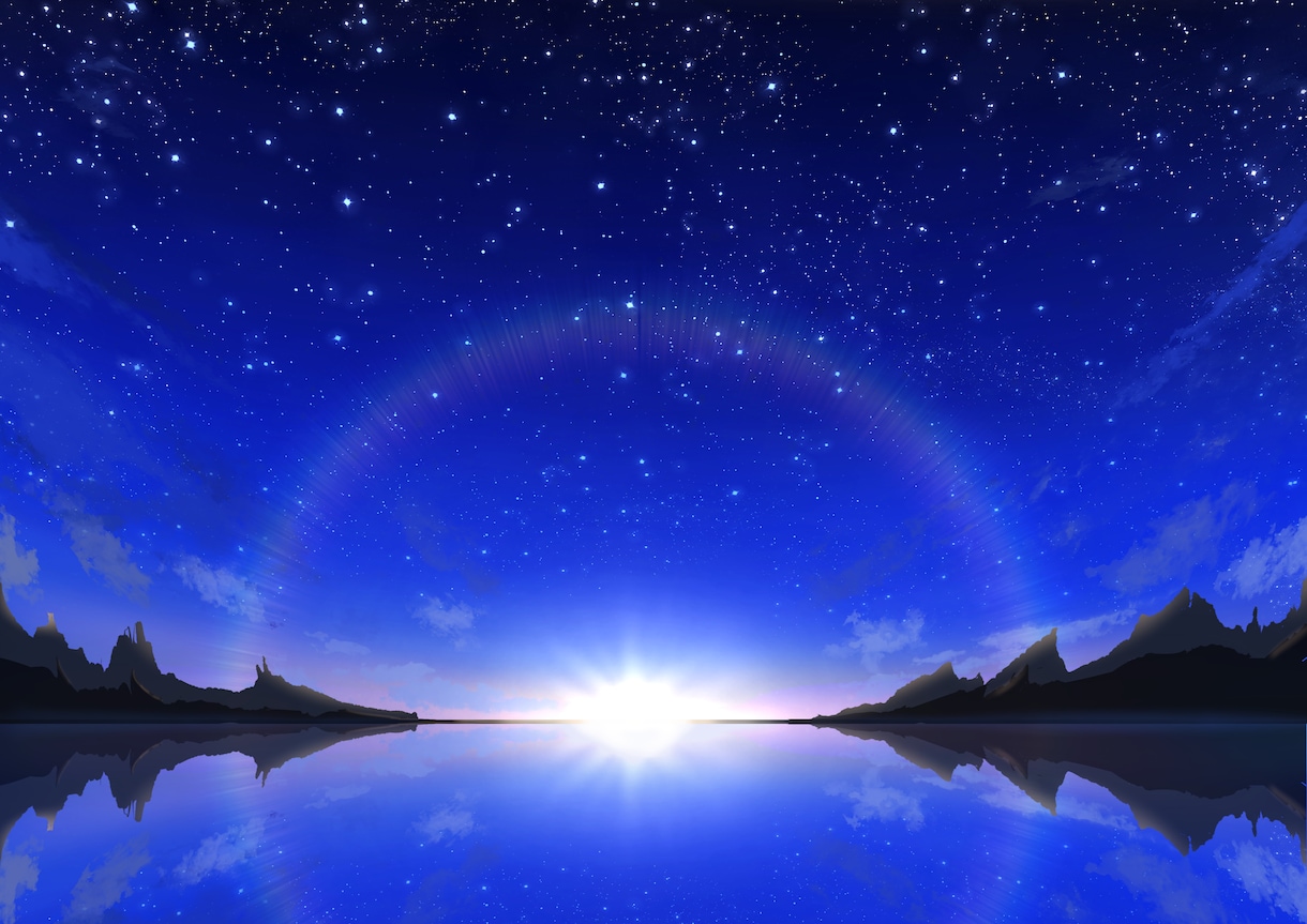 星空/夜空などの背景イラストを描きます 【1名限定】ゲームスチル/TRPG背景/壁紙等を希望される方 イメージ2