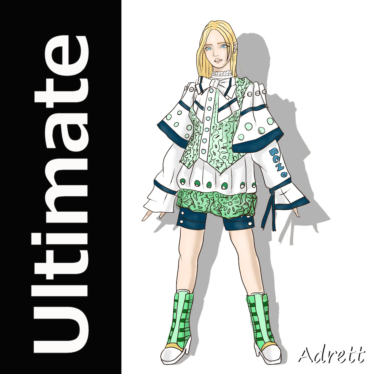 キャラクターのデザインをします 私の画風が好きな方で顔グラフィック、立ち絵可能獣系可能です イメージ5